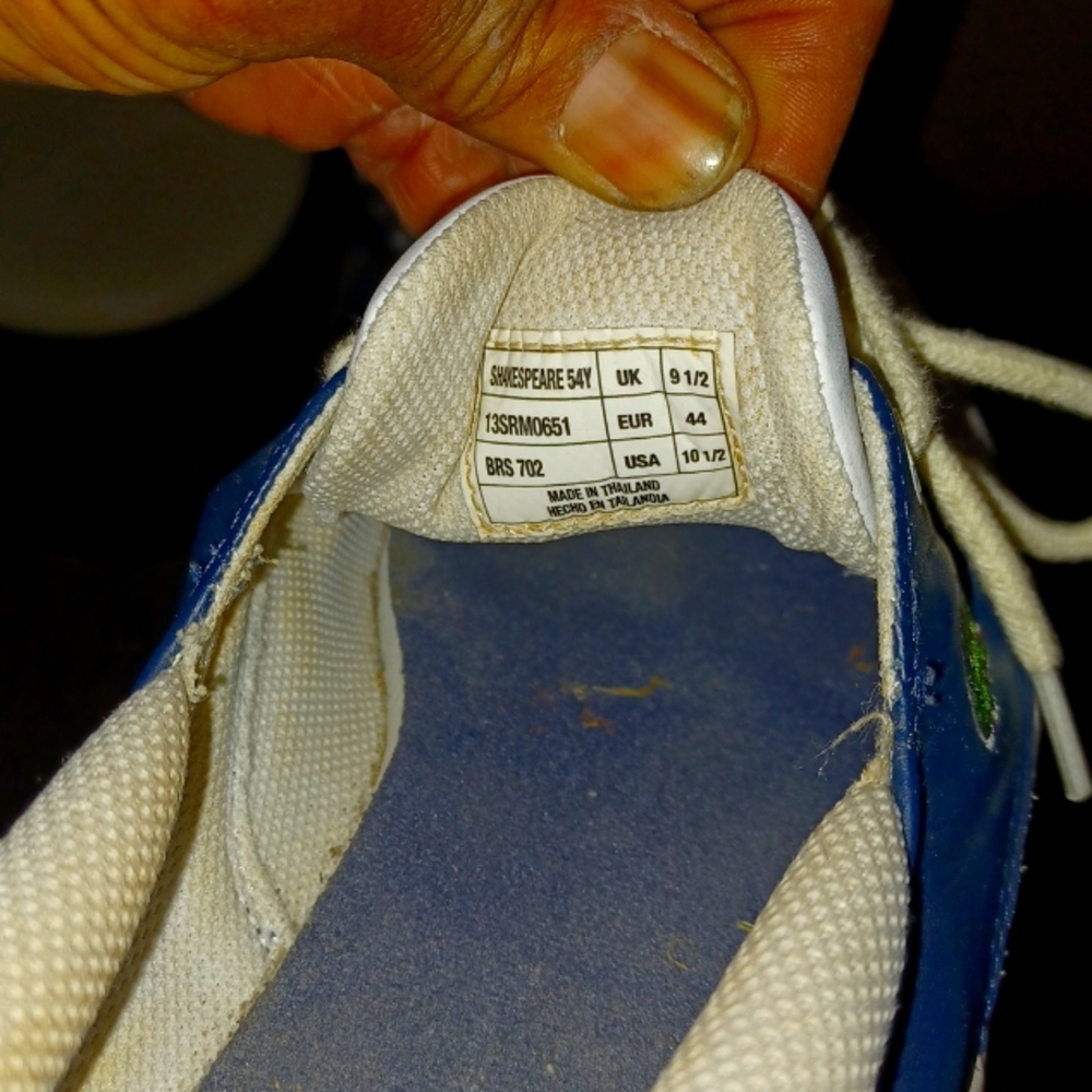 Lacoste men's deck shoe